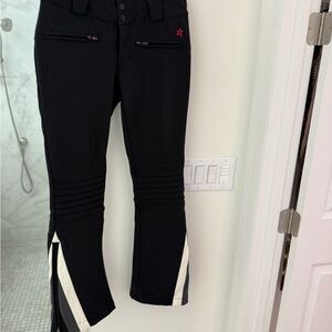 Perfect Moment Arctic Flare Aurora Ski Pants - Black and White